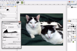 Compress images with GIMP